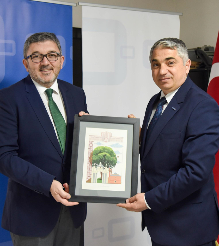 Rektörümüz Prof. Dr. Kaplancıklı ve Teknoloji Transfer Ofisi Koordinatörlüğü'nden OEDAŞ'a Ziyaret