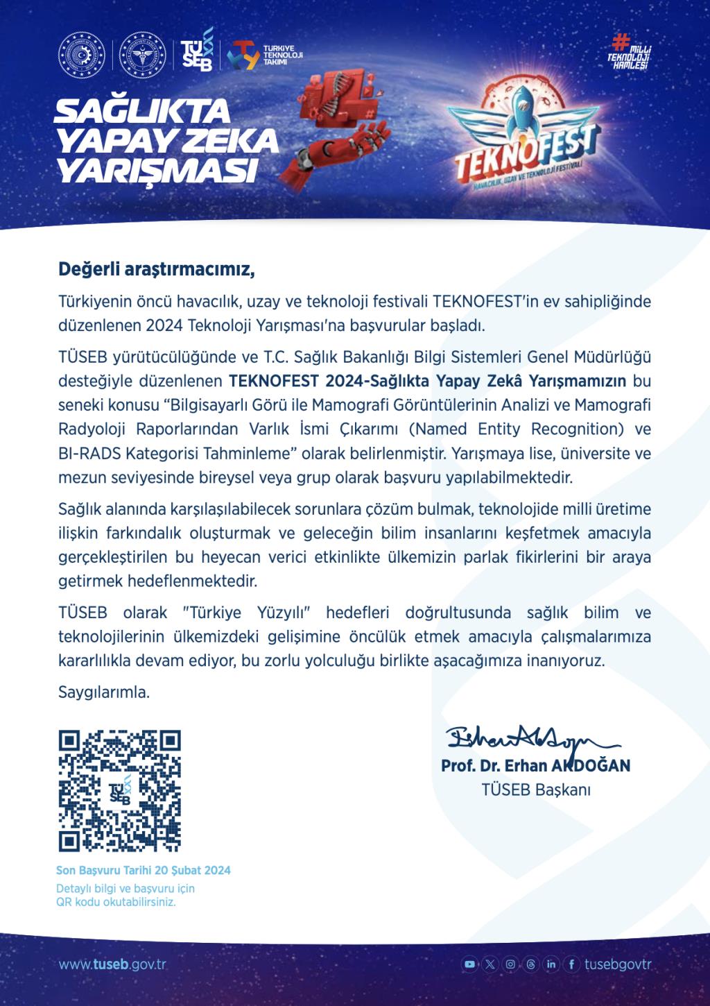 TEKNOFEST Yarışma Başvuruları