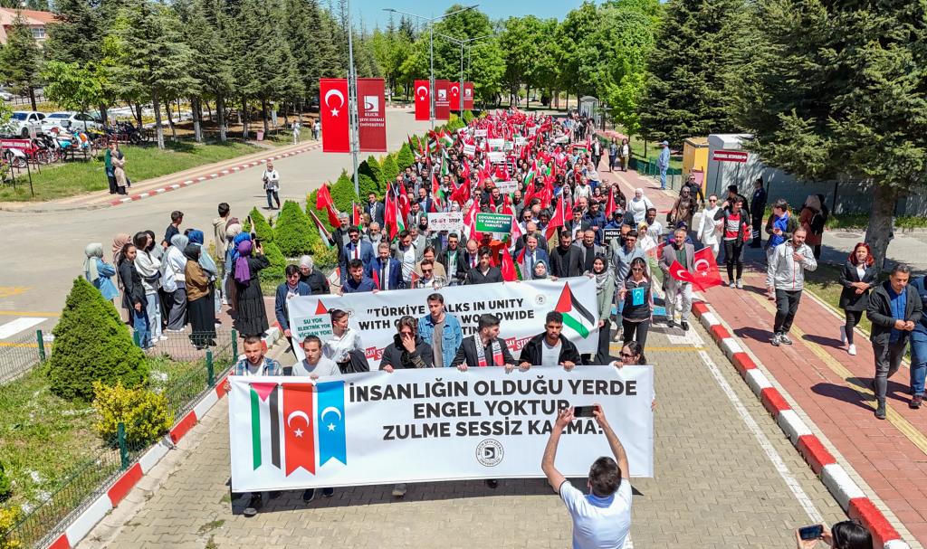 Students March in Support of Palestine