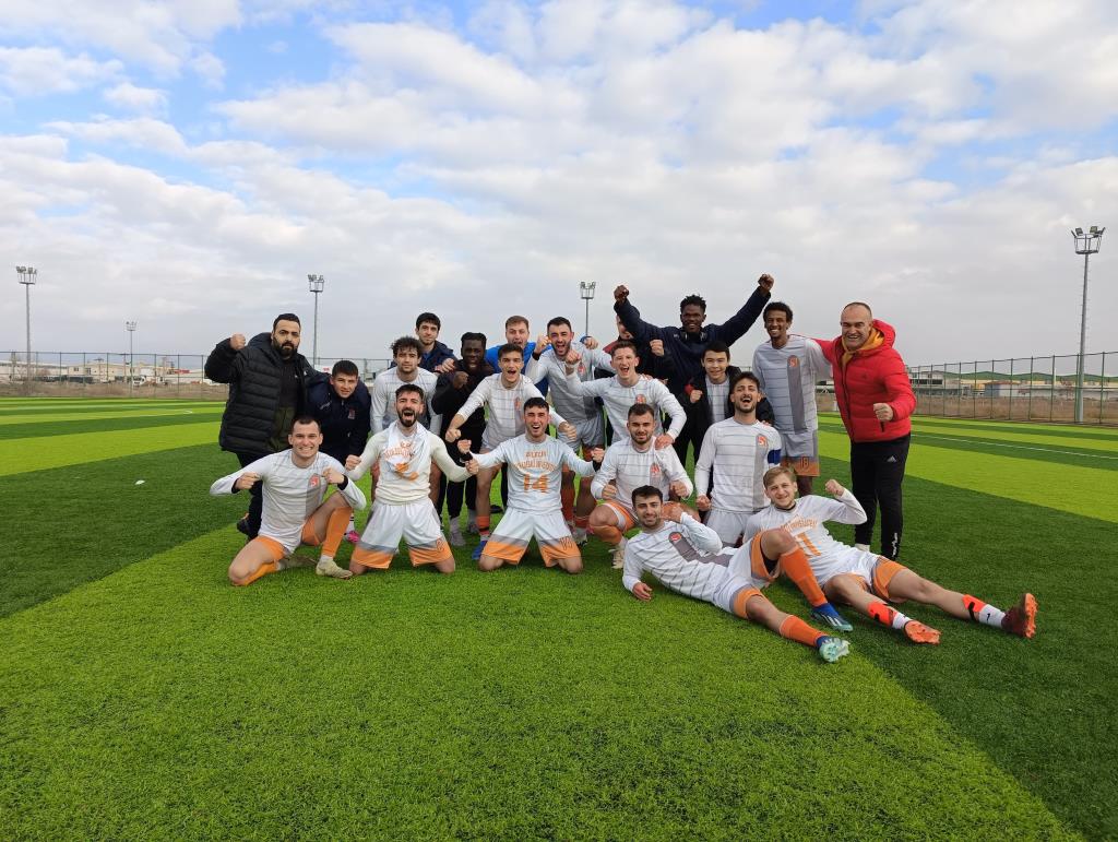 Üniversitemiz Futbol Takımı Bölgesel Lig Grubunda 2. Oldu