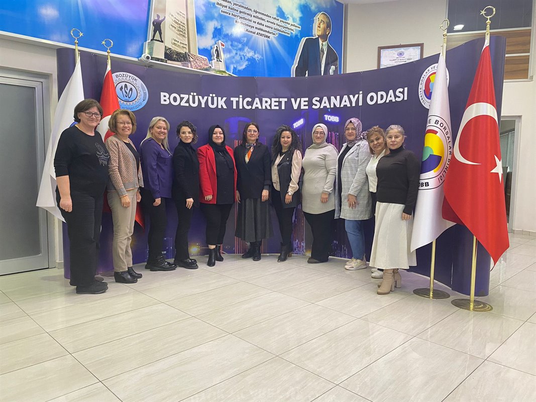 TOBB İl Kadın Girişimciler Kurulu İcra Komitesi Kasım ayı Olağan İcra Kurulu Toplantısına katıldık.