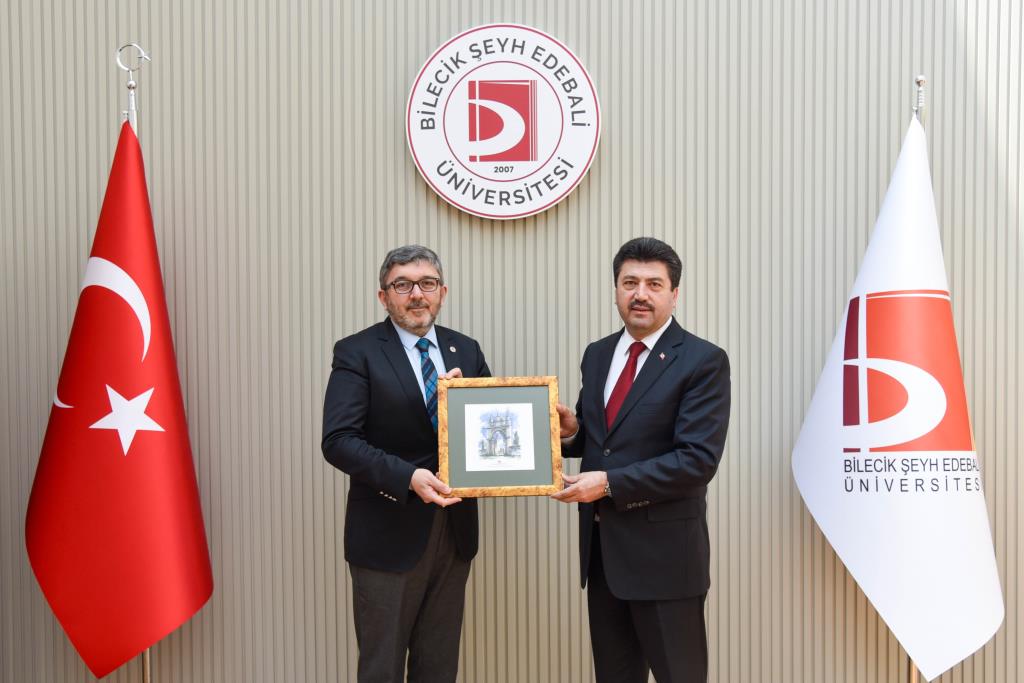 Sakarya Uygulamalı Bilimler Üniversitesi Rektörü, Rektörümüzü Ziyaret Etti