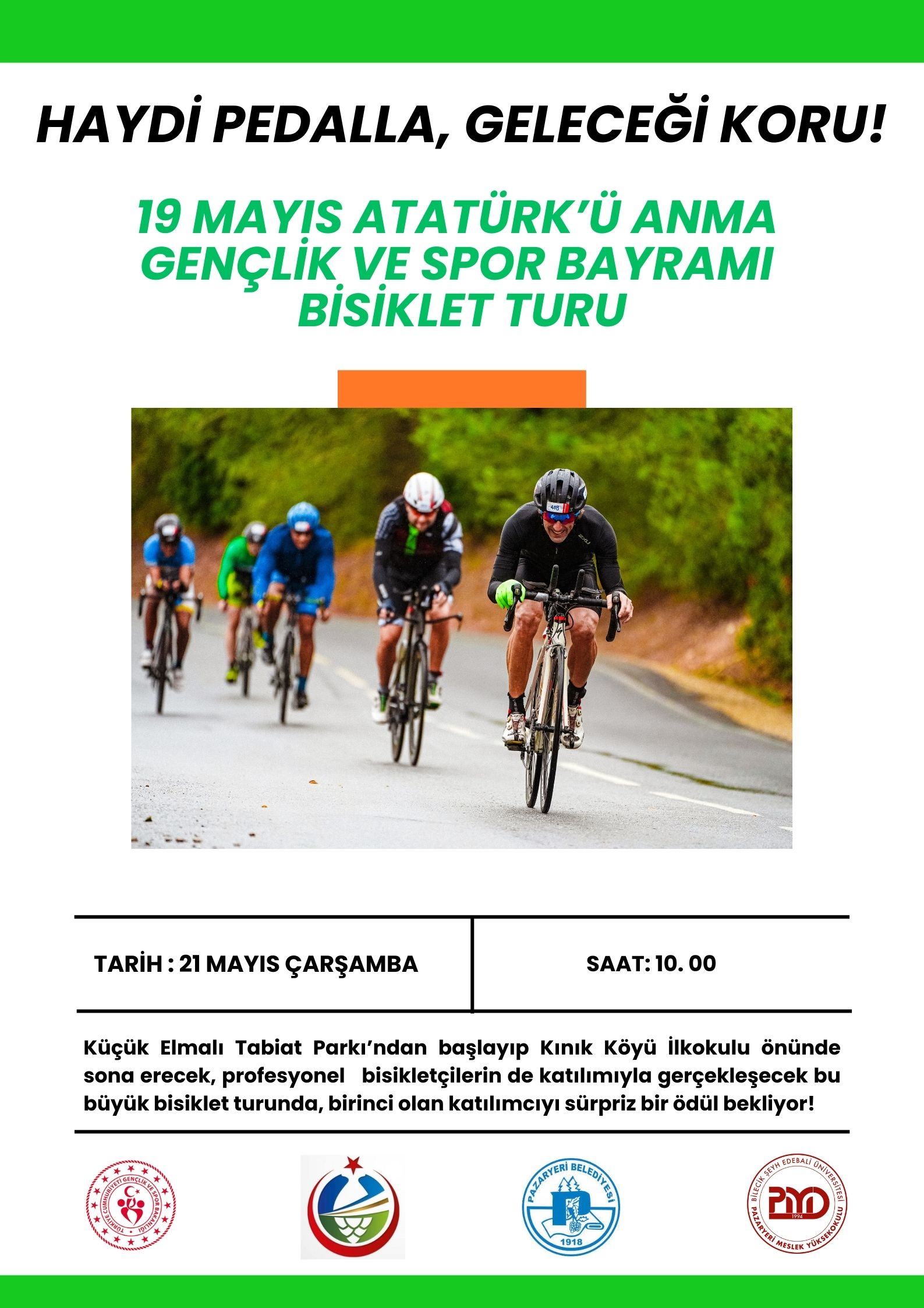HAYDİ PEDALLA, GELECEĞİ KORU!