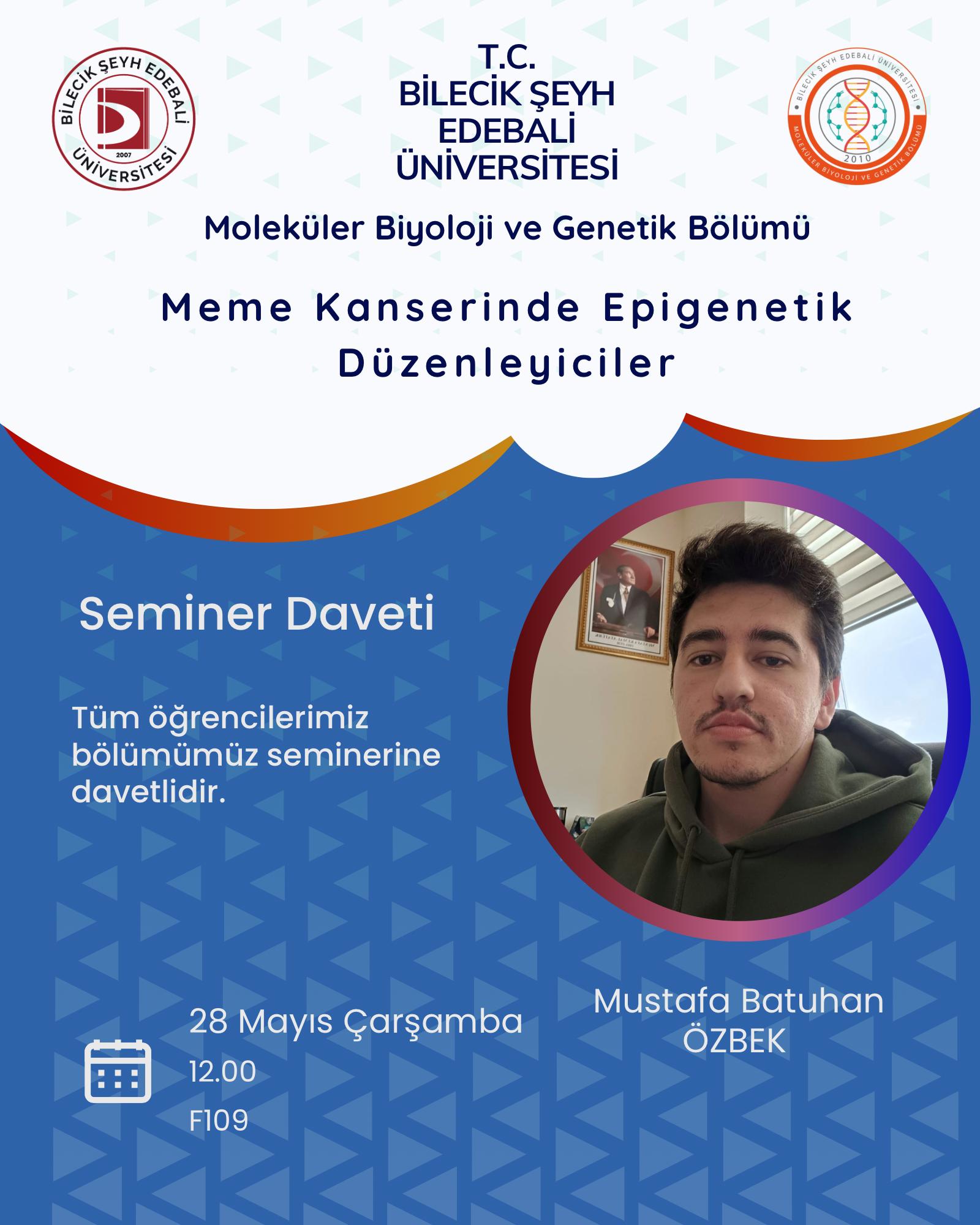 Seminer Duyurusu!