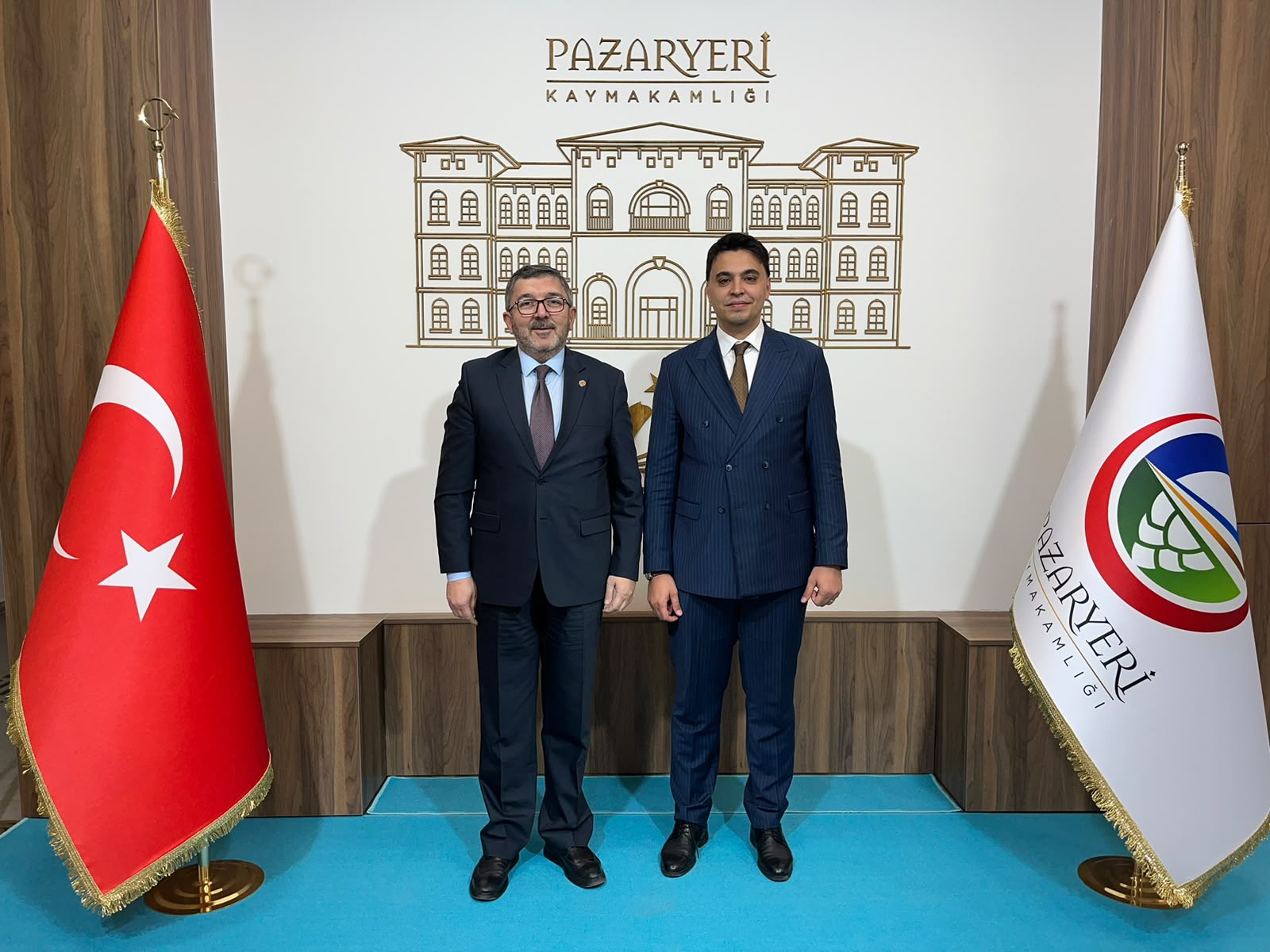 Rektörümüz Prof. Dr. Zafer Asım Kaplancıklı’dan Pazaryeri Kaymakamına Ziyaret