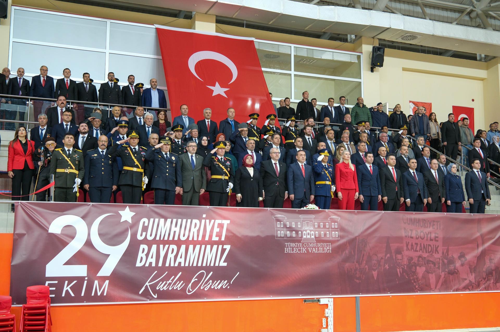 Cumhuriyetimizin 103. Yılı Kutlamaları Bilecik'te Coşkuyla Gerçekleştirildi