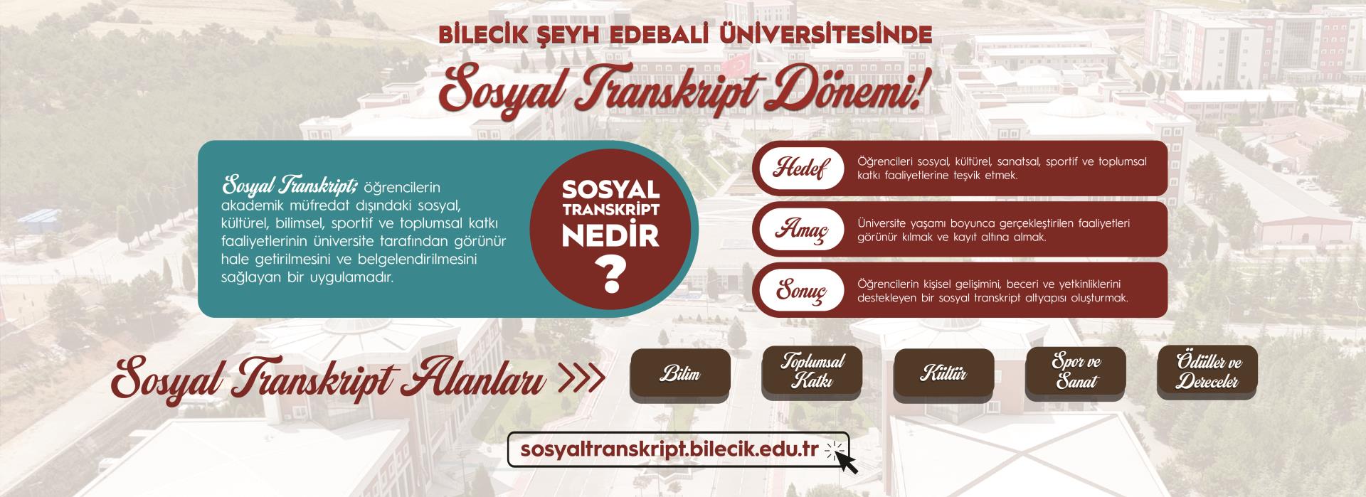 Kampüs Yaşamından Sosyal Yetkinliklere: Üniversitemizde Sosyal Transkript Dönemi Başladı