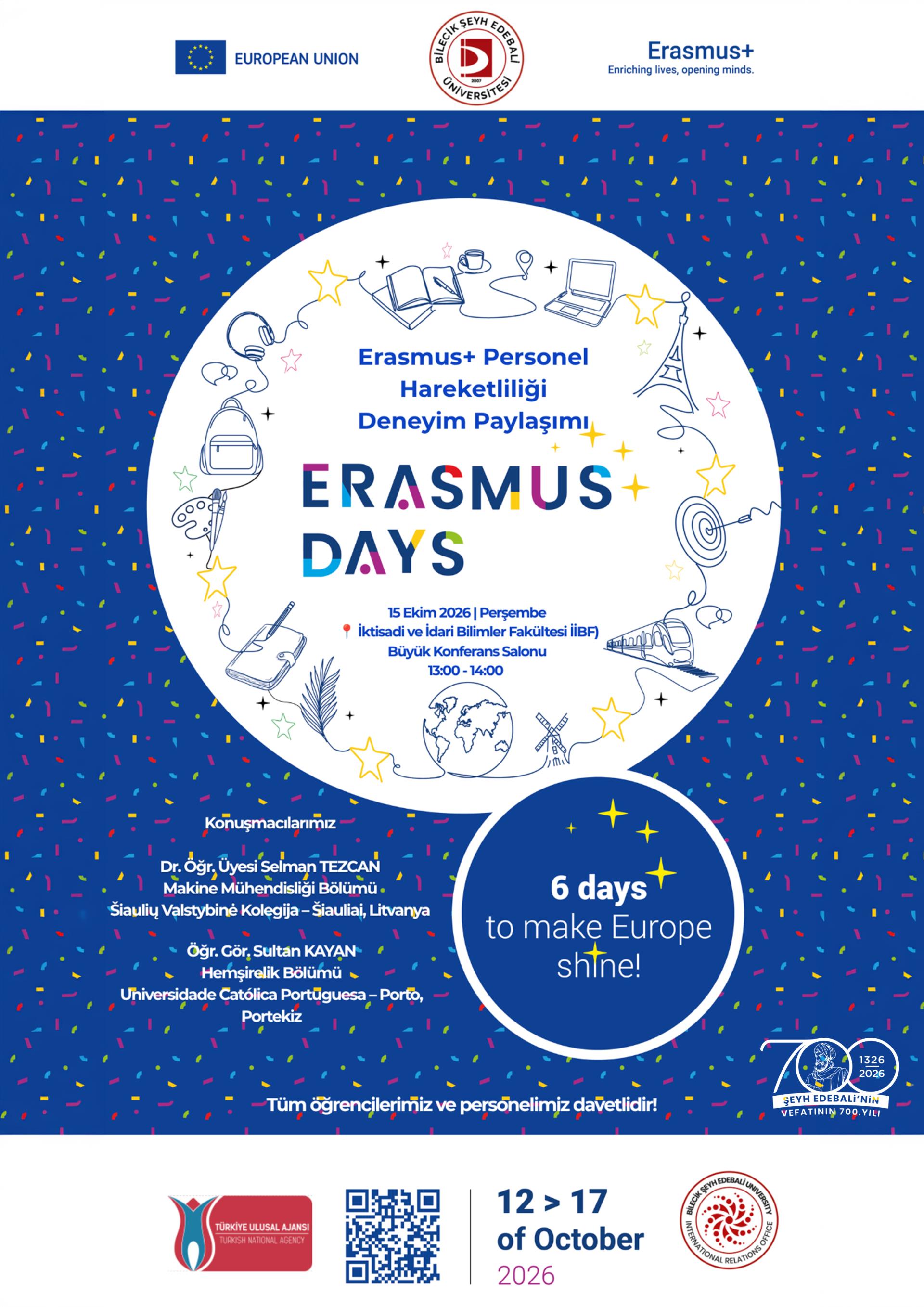 Erasmus+ Personel Hareketliliği Deneyim Paylaşımı