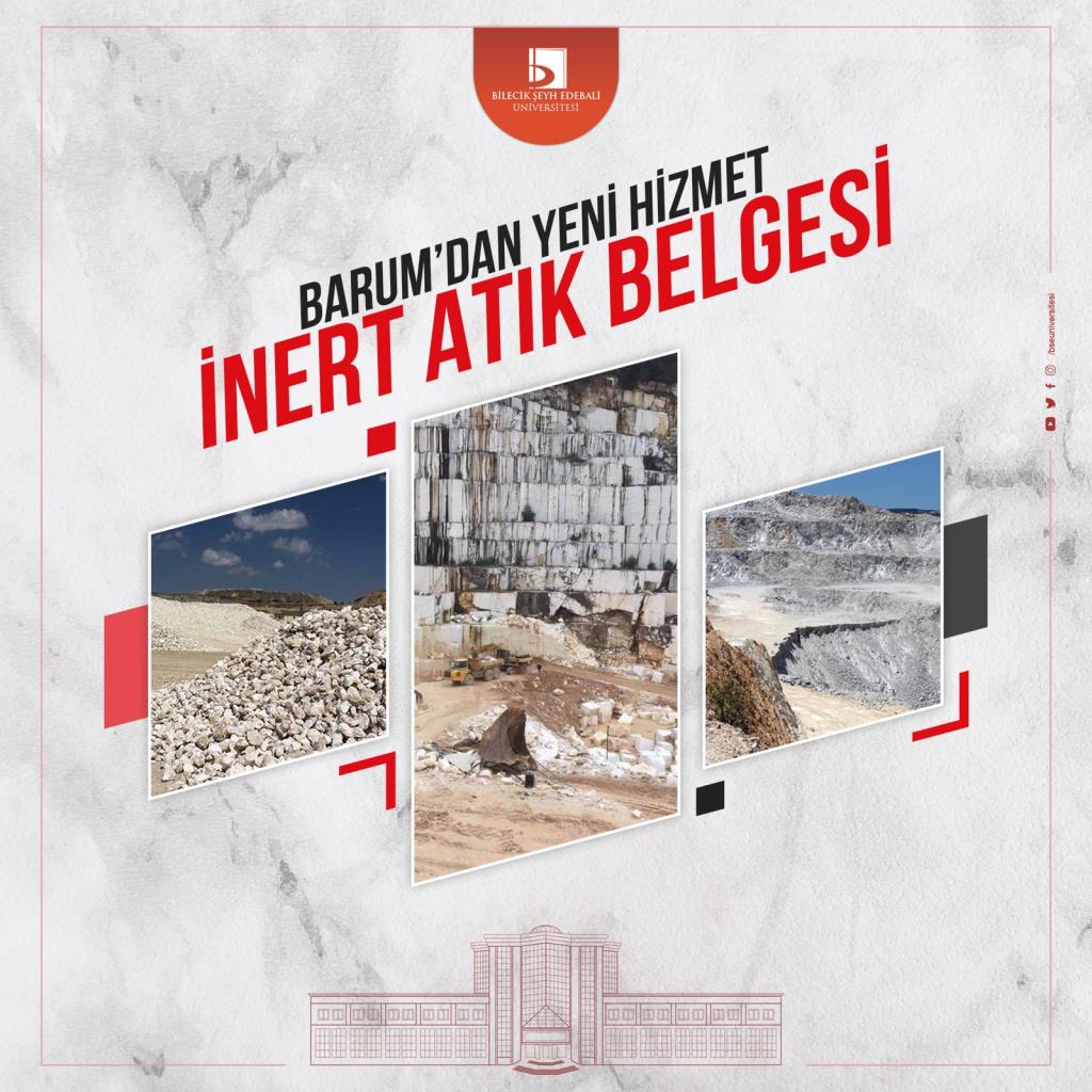 BARUM’dan Yeni Hizmet: İnert Atık Belgesi