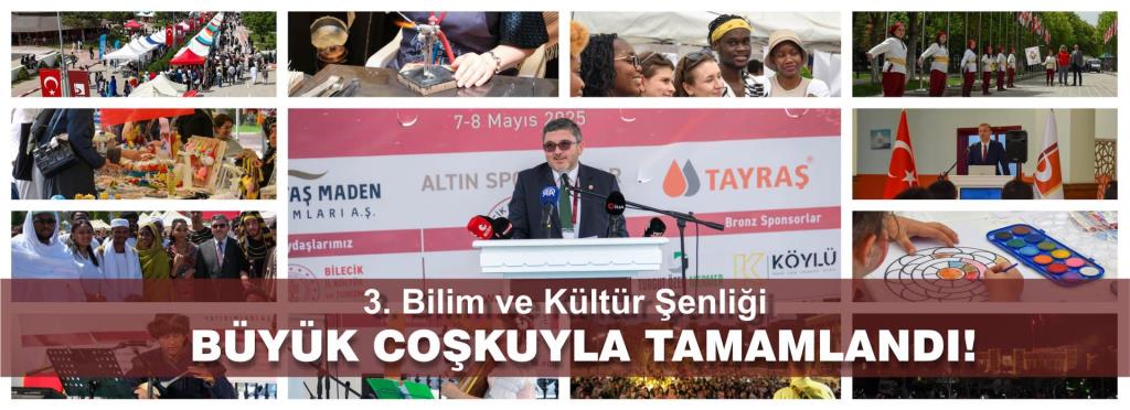 3. Bilim ve Kültür Şenliği Coşkulu Kapanış Programıyla Tamamlandı
