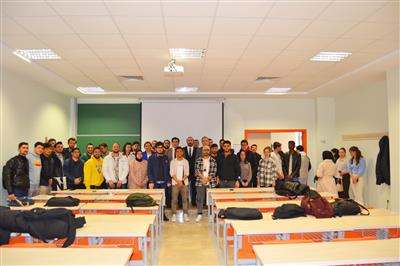 Sanayi ve Teknoloji İl Müdürü Abdullah AY Kariyer Günlerinde Öğrencilerimizle Buluştu