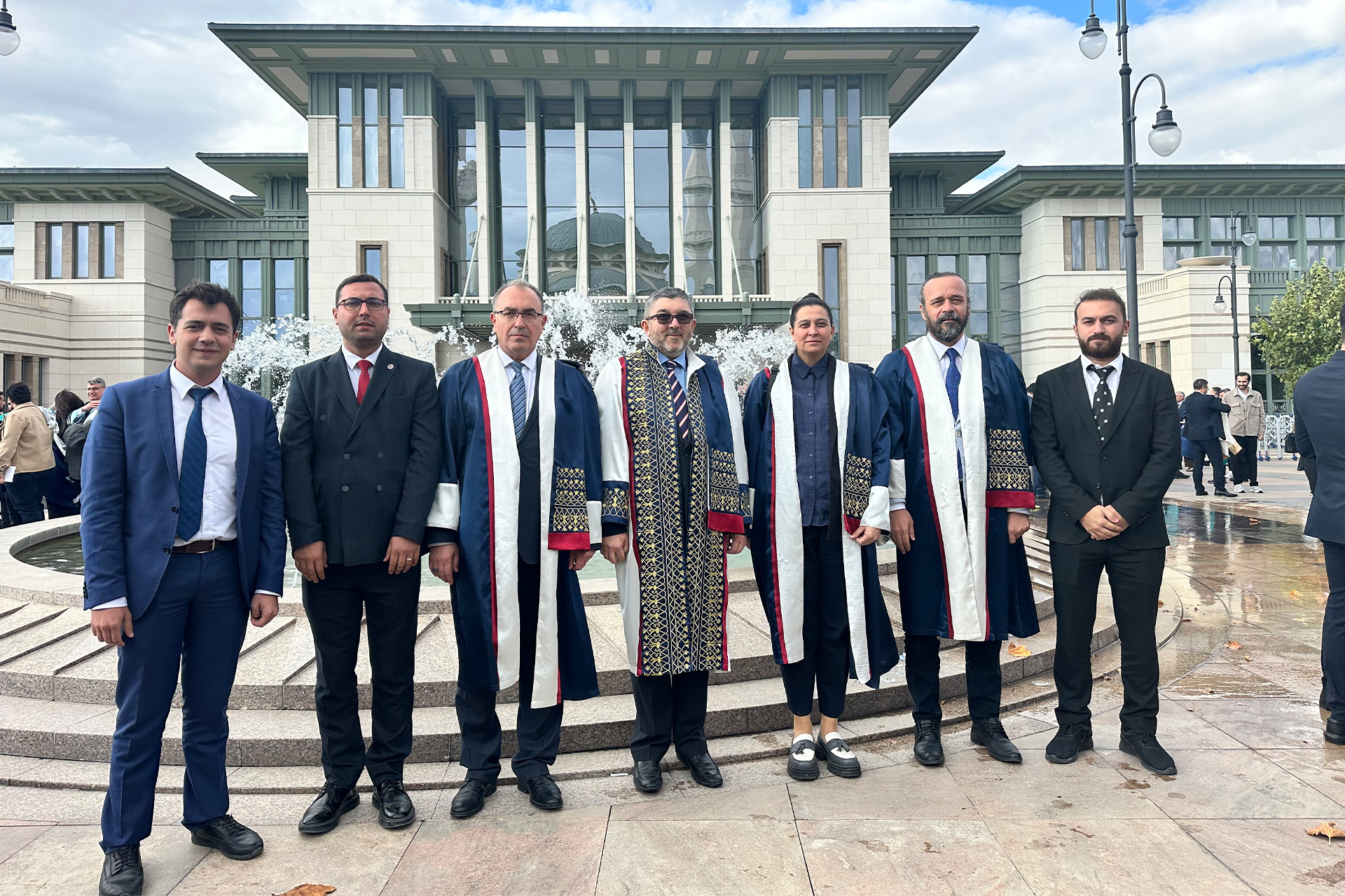 Üniversitemiz 2025-2026 Yükseköğretim Akademik Yılı Açılış Törenine Katıldı