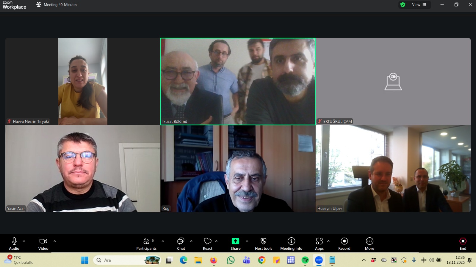 Danışma Kurulumuz Toplandı