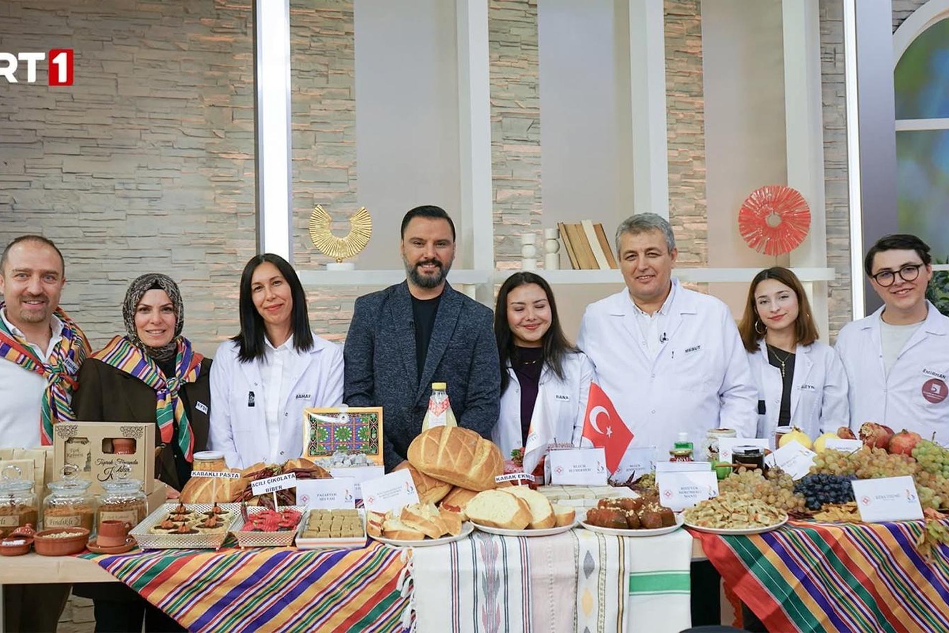 Bilecik Şeyh Edebali Üniversitesi Gıda Teknolojisi Öğrencileri TRT 1 Ekranlarında