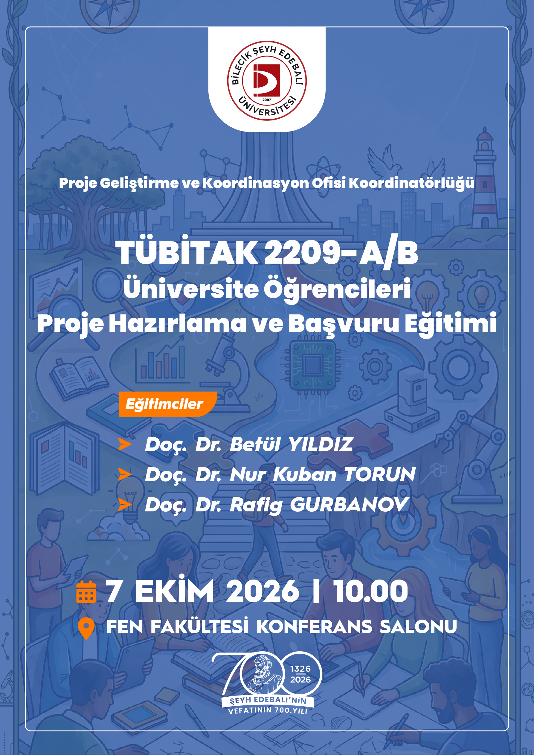 TÜBİTAK 2209-A/B Proje Hazırlama ve Başvuru Eğitimi