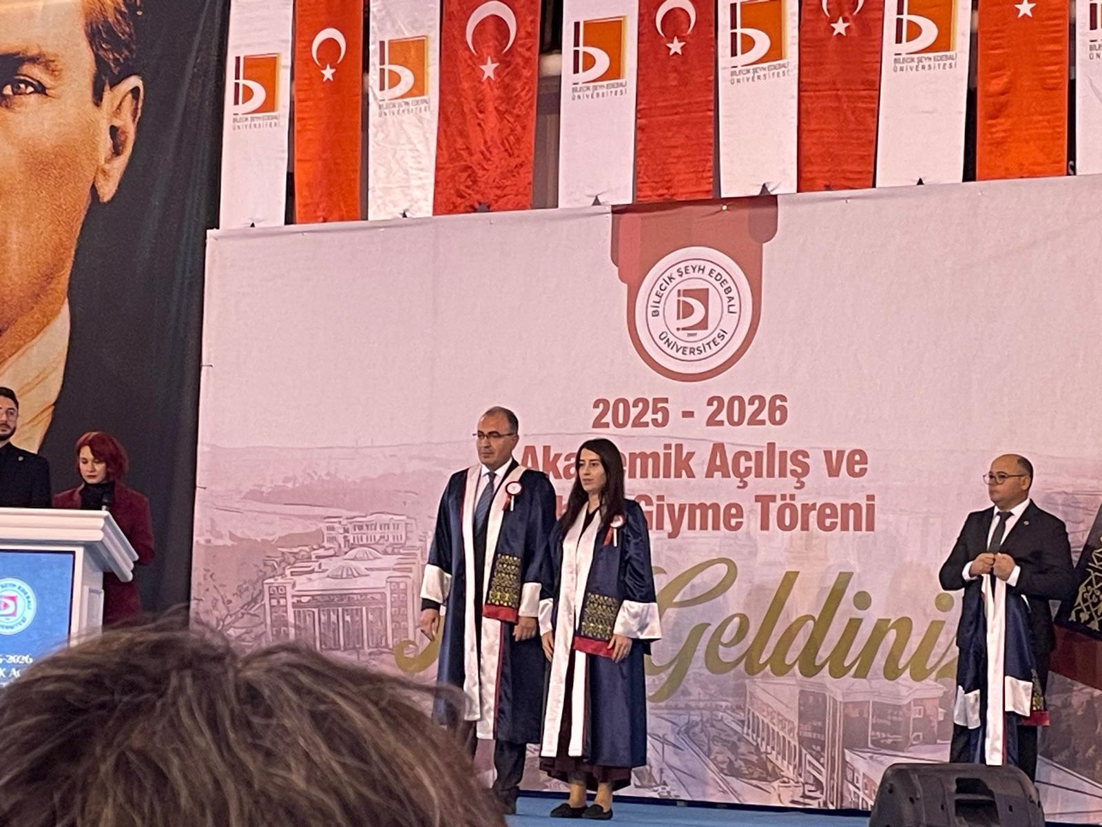 Öğretim Üyemiz Doçentlik Cübbesini Giydi