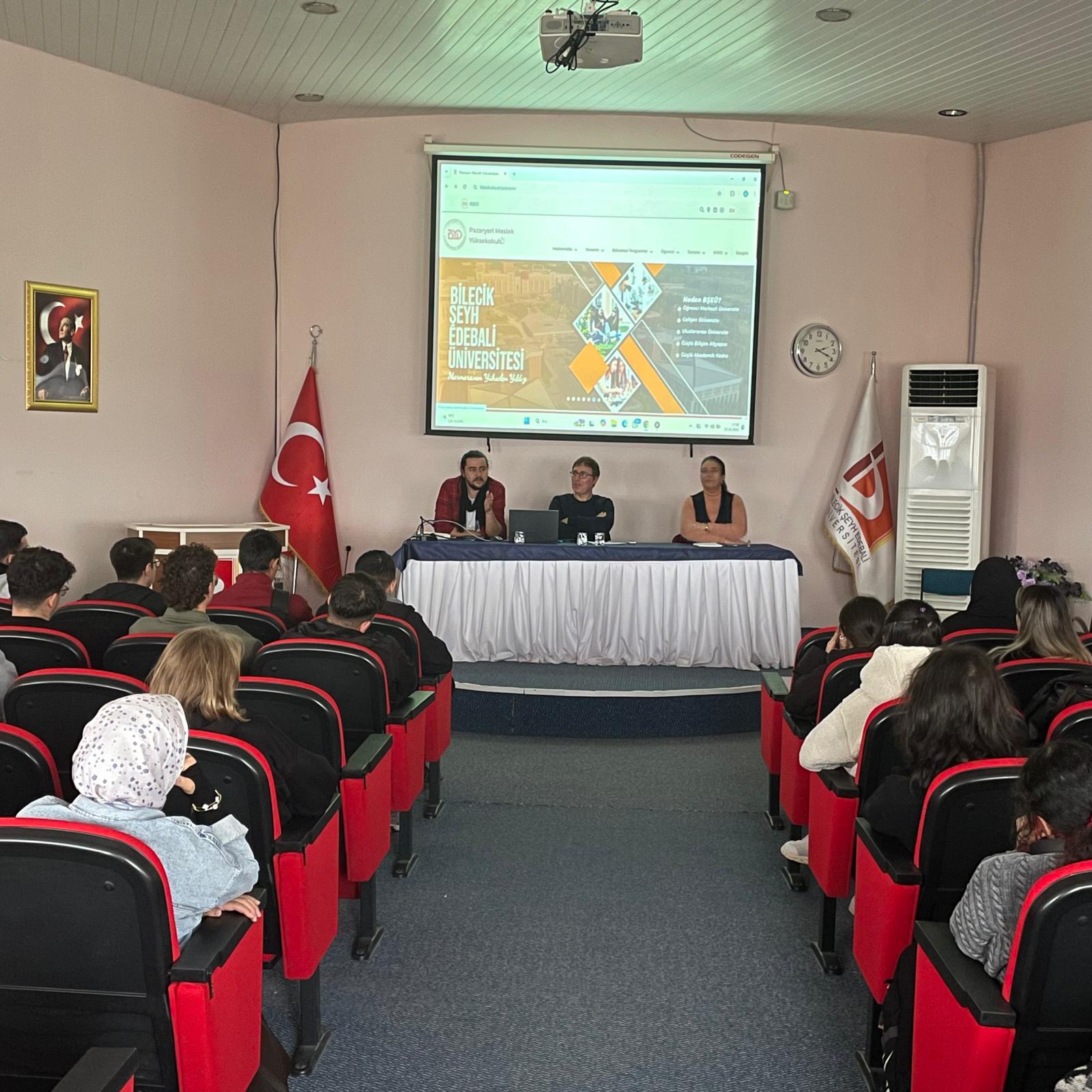 Yüksekokulumuzda Oryantasyon Eğitimi Gerçekleştirildi