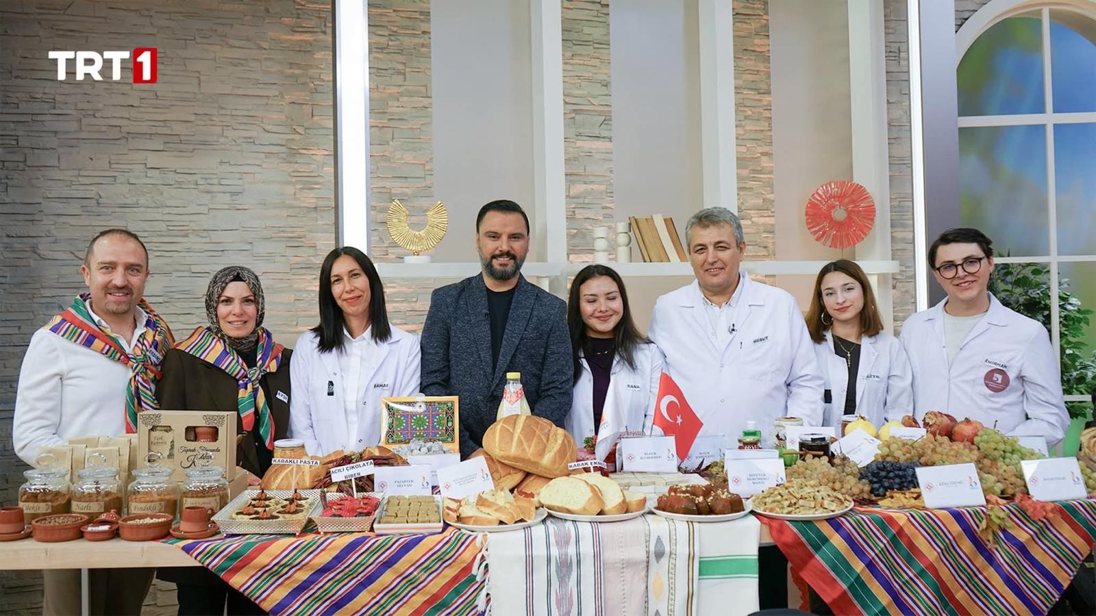 Bilecik Şeyh Edebali Üniversitesi Gıda Teknolojisi Öğrencileri TRT 1 Ekranlarında