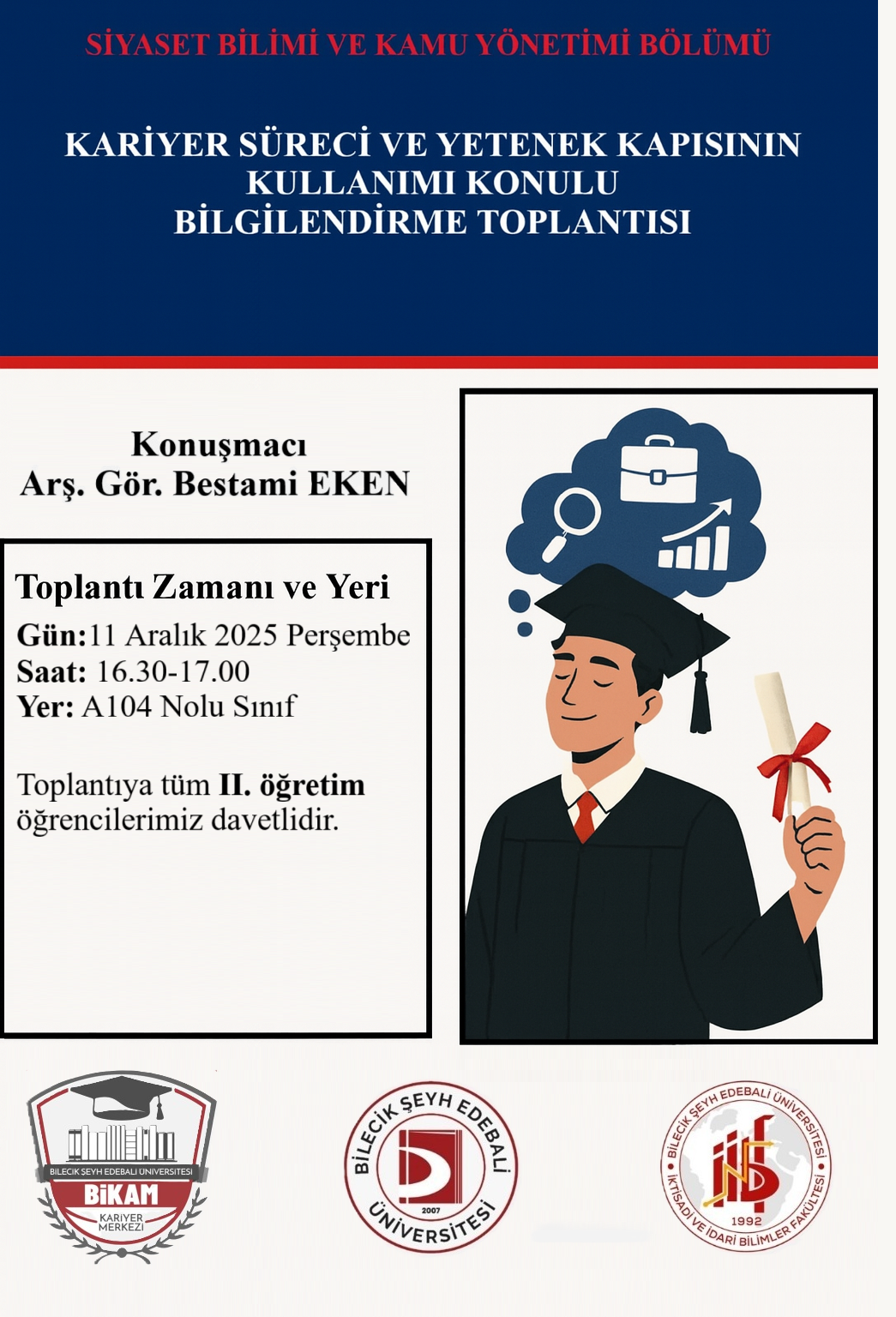 11 Aralık 2025 Tarihli Kariyer Danışmanlığı Toplantısı 