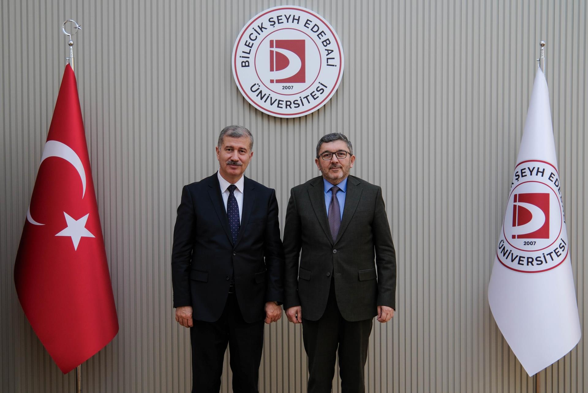 Ağrı İbrahim Çeçen Üniversitesi Rektörü, Rektörümüzü Ziyaret Etti