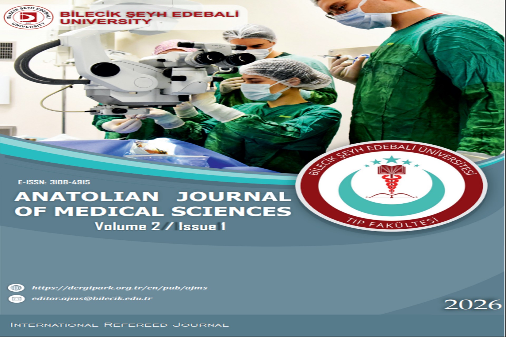 Anatolian Journal of Medical Sciences Dergisinin Yeni Sayısı Yayımlandı