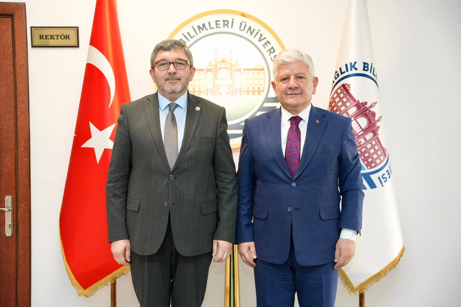 Rektörümüz Prof. Dr. Zafer Asım Kaplancıklı’dan Sağlık Bilimleri Üniversitesi'ne Ziyaret