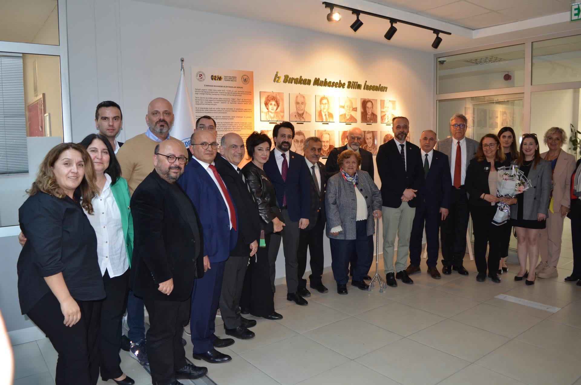 Bozüyük Kampüsümüzde “İz Bırakan Muhasebe Bilim İnsanları” temalı sergi açılışı gerçekleştirildi.
