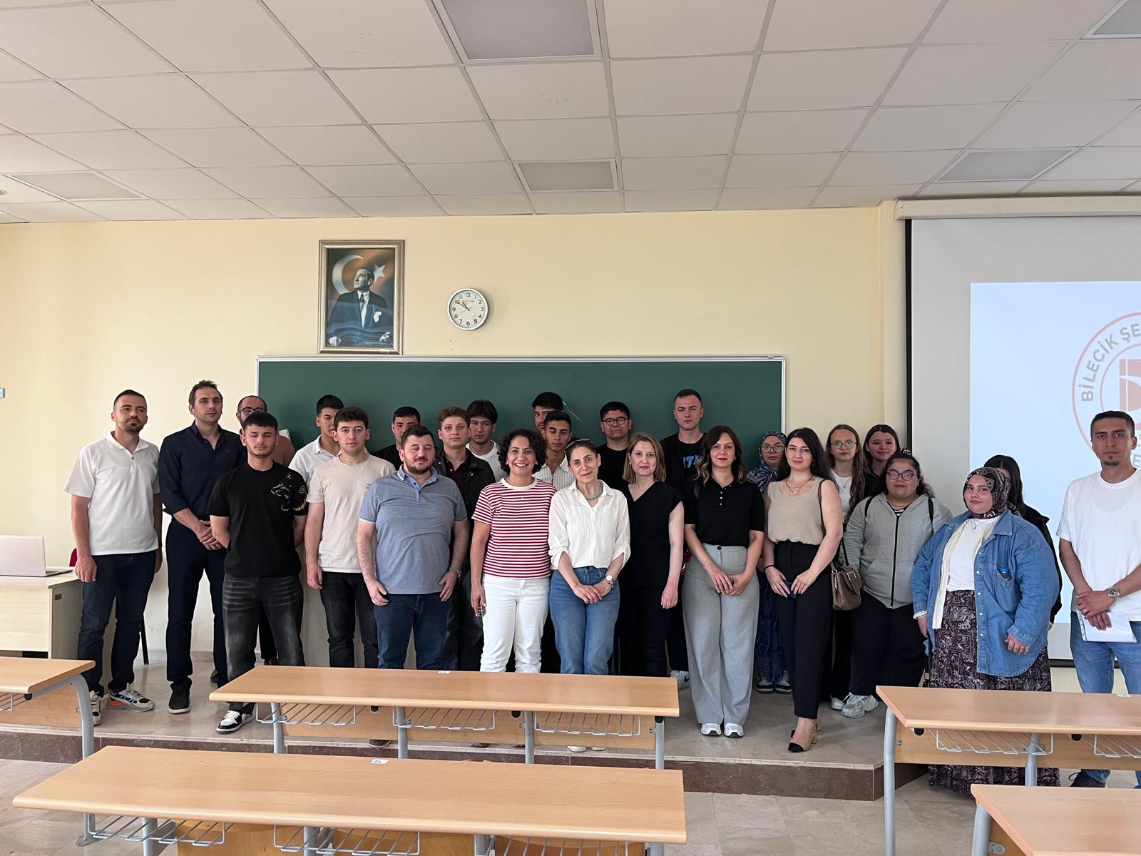 Söğüt 700. Yıl Mesleki ve Teknik Anadolu Lisesi Öğrencilerini Bölümümüzde Ağırladık
