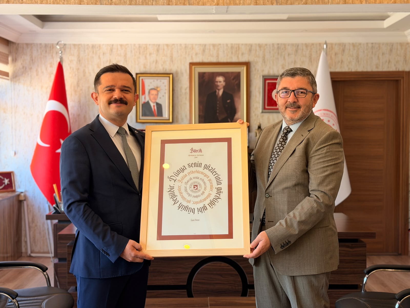 Rektörümüz Prof. Dr. Zafer Asım Kaplancıklı’dan Gölpazarı Kaymakamına Ziyaret