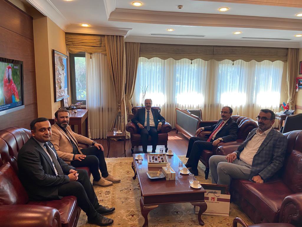 Rektörümüz Beydemir’den Bakü Büyükelçiliği’ne Ziyaret