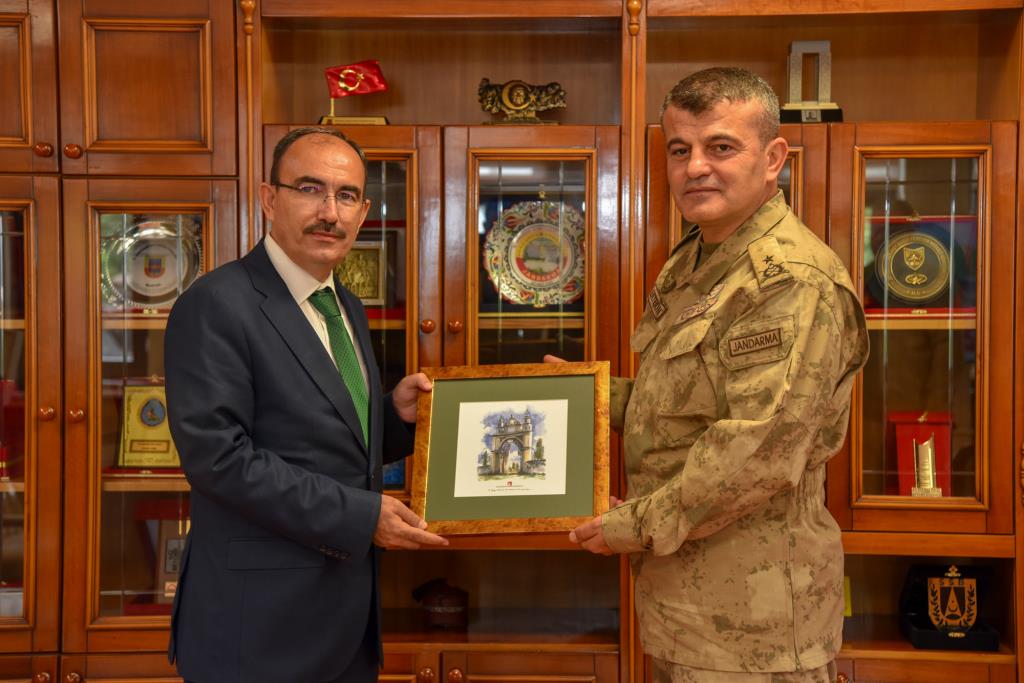Rektörümüz Beydemir’den Tuğgeneral Ertekin’e Ziyaret